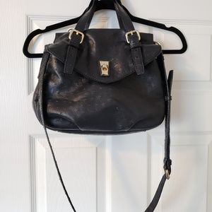Marc by marc jacobs black ostrich leather purse